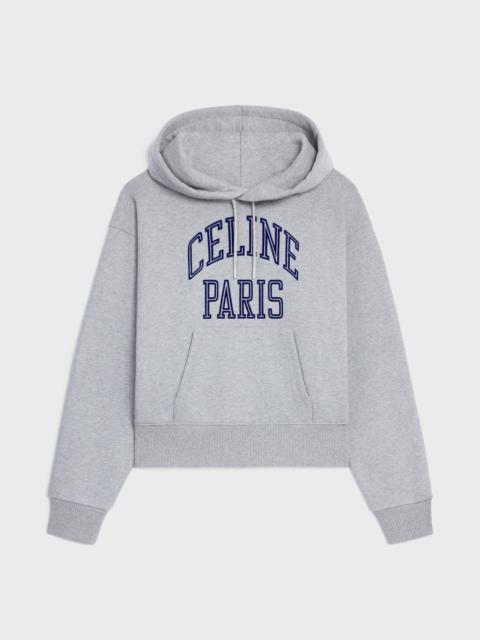 loose hoodie IN cotton fleece