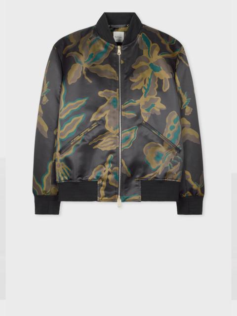 'Bohemia' Print Bomber Jacket