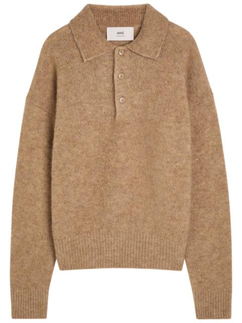 Ami Paris Alpaca-blend Jumper