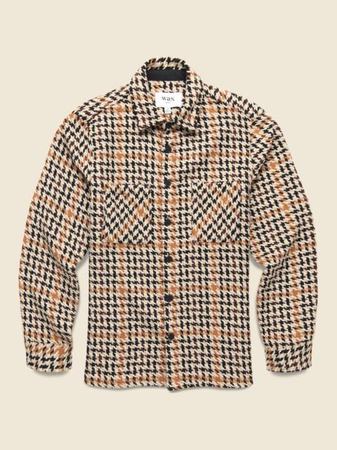 Whiting Overshirt - Houndstooth Weave