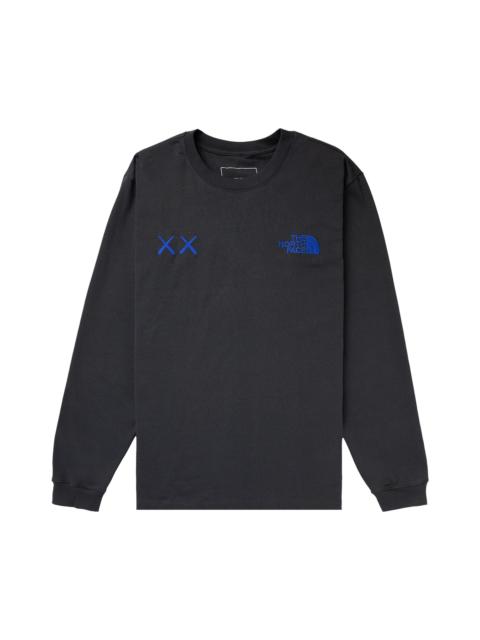 The North Face x KAWS Long-Sleeve Tee 'Asphalt Grey'