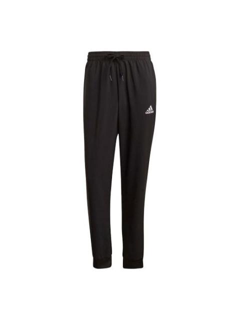 adidas M Stanfrd Tc Pt Embroidered Small Logo Athleisure Casual Sports Long Pants Black GK8893