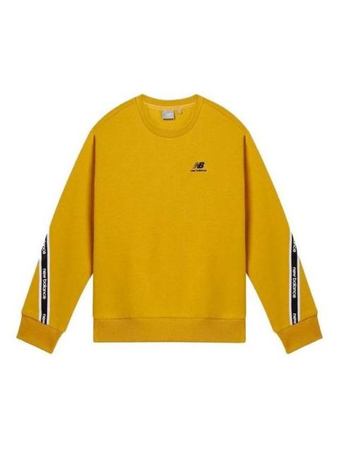 (WMNS) New Balance Crew Neck Pullover 'Yellow' NCA3N512-MY