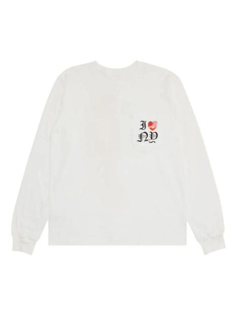 I Love NY long-sleeve "White" T-shirt