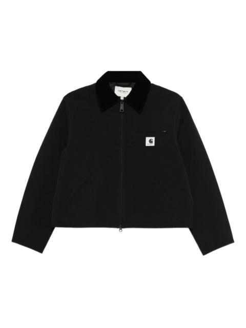 W' Newkirk Summer velvet-collar jacket