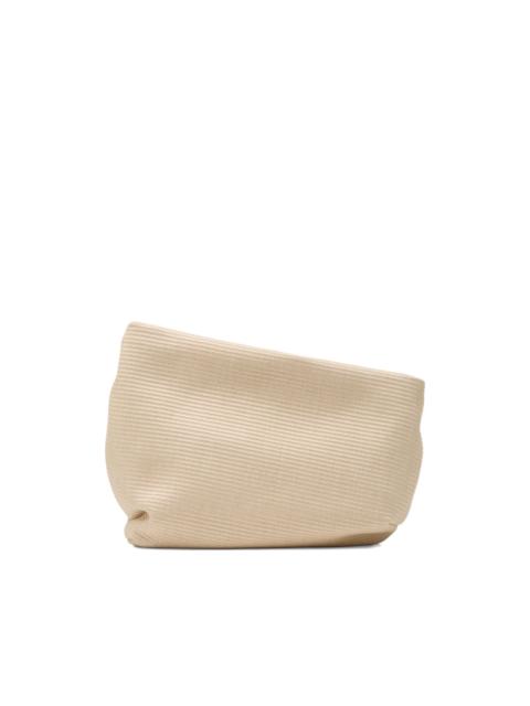 Fanta striped clutch bag