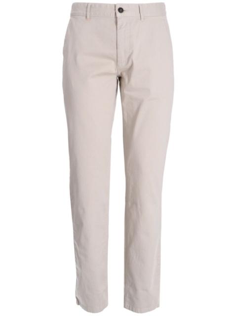 mid-rise stretch-cotton chinos