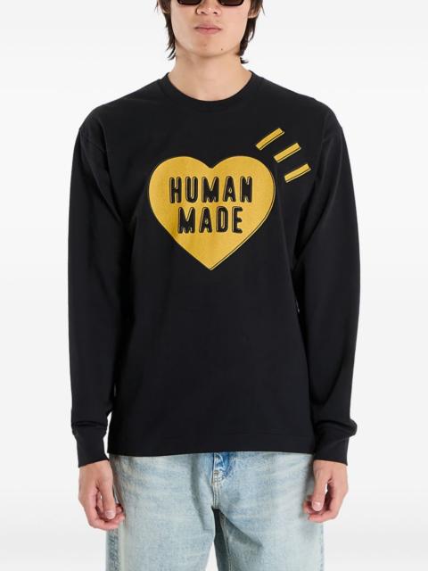 graphic long-sleeve T-shirt