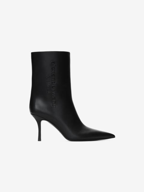 delphine ankle boot in leather