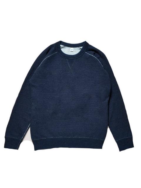 5409-ID Yarn Dyed Sweatshirt  - Indigo