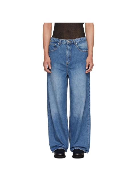 Blue Baggy Jeans