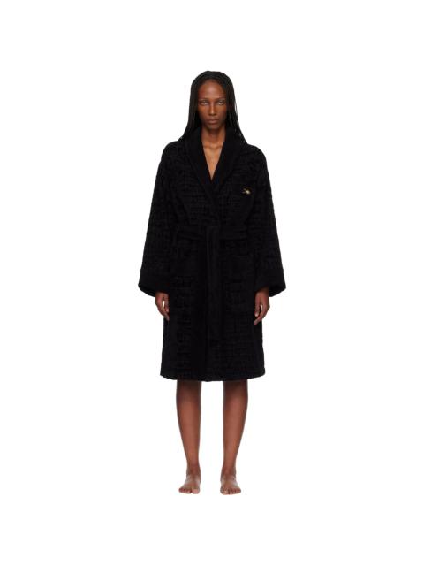 Black Icon Bathrobe
