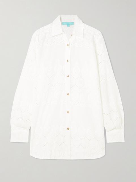 Orla Broderie Anglaise Cotton Shirt