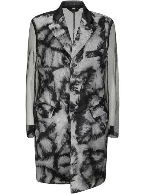 single-breasted coat