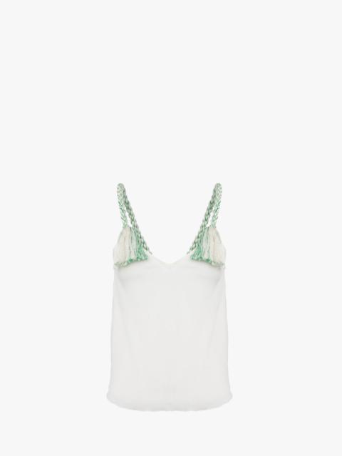 TASSEL STRAP CAMISOLE