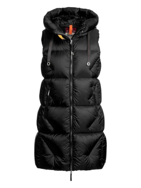 Zuly hooded quilted gilet