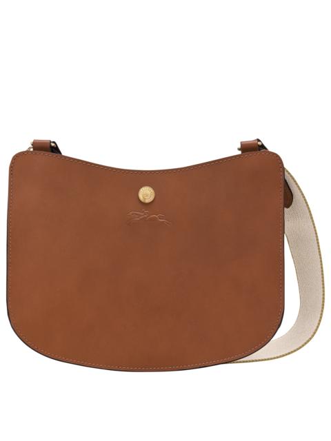 Épure Crossbody bag Cognac - Leather