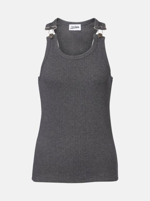 Cotton jersey tank top