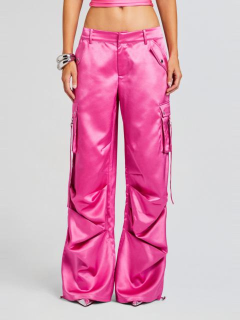 LAI SATIN CARGO PANT