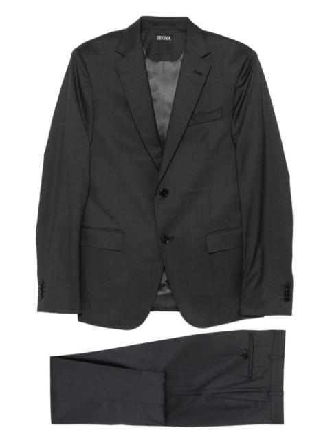 three-button suit