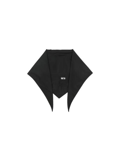 Rick Owens DRKSHDW Bandana Pouch Scarf 'Black'