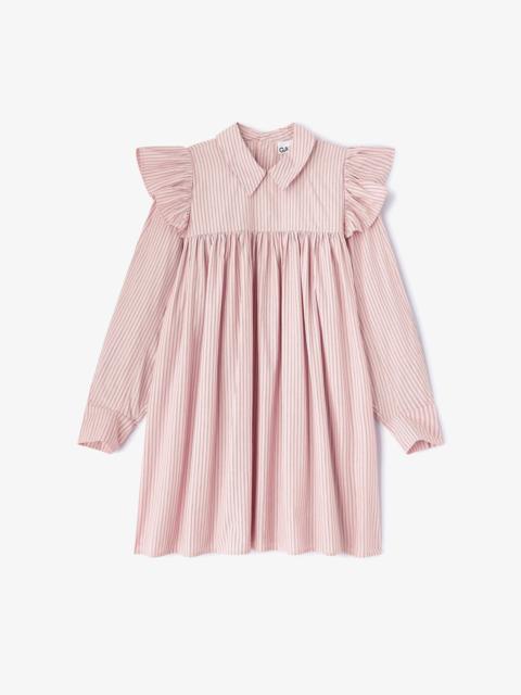 PINK MINI SHIRT DRESS