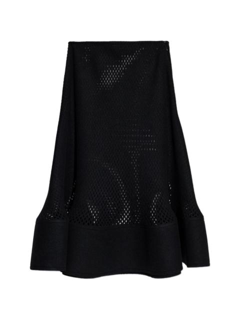 A-line mesh skirt