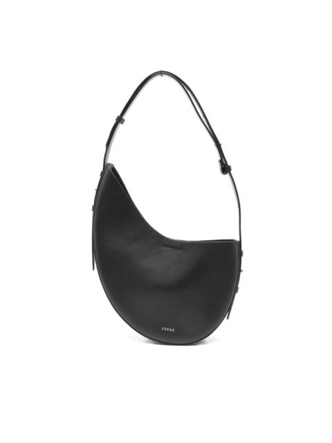 Wino crescent sheepskin shoulder bag