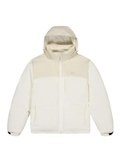 New Balance Winter Puffer Coat 'White Beige' NPD49011-WT