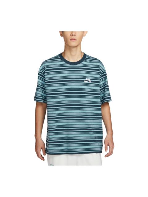 Nike SB Max90 Skate T-shirt Asia Sizing 'Denim Turquoise' FQ3712-464