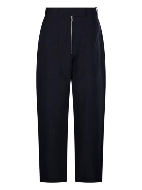 wool-linen trousers