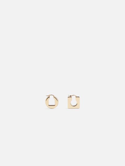 The Rond Carré earrings