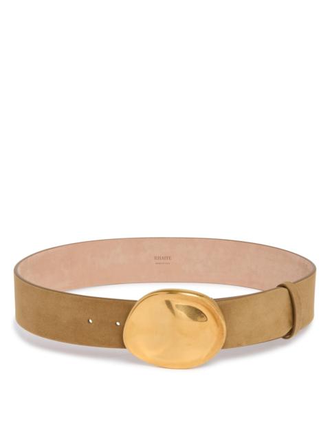 Brown Suede Belt