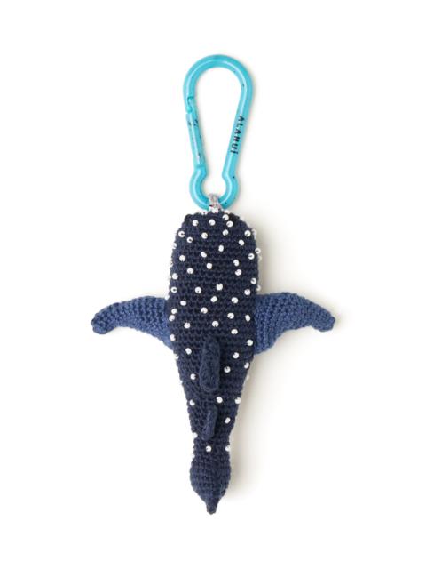 Handmade Whale Shark Crochet Key Holder