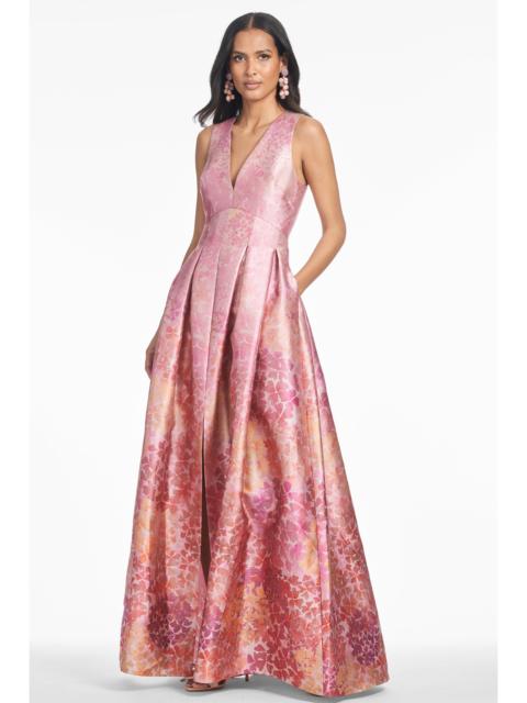 Brooke Gown - Light Sunset Hydrangea