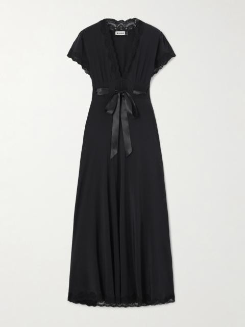 Marlice Silk-chiffon Gown