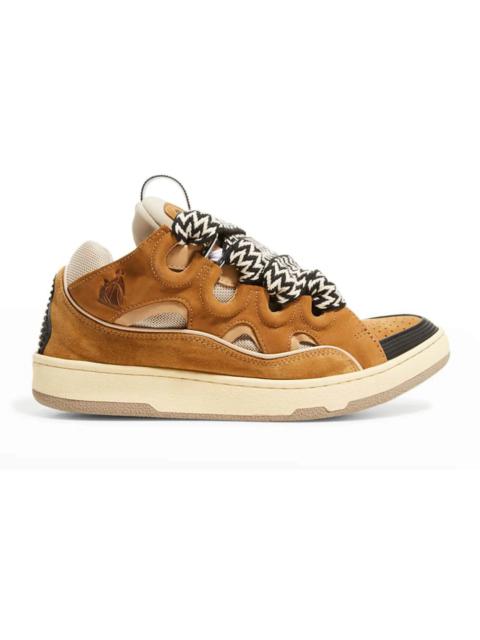 Lanvin Curb Sneaker Brown