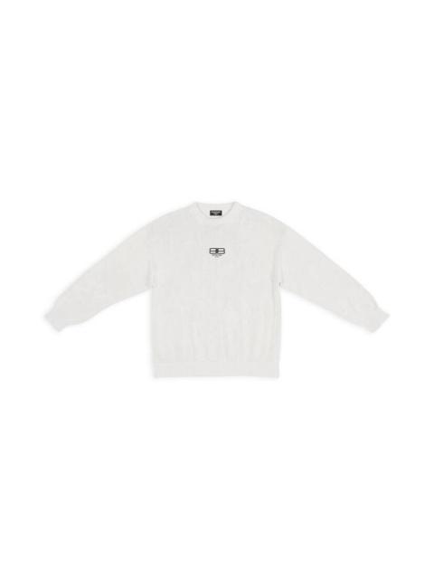 Men's Bb Paris Icon Sweater  in Off White
