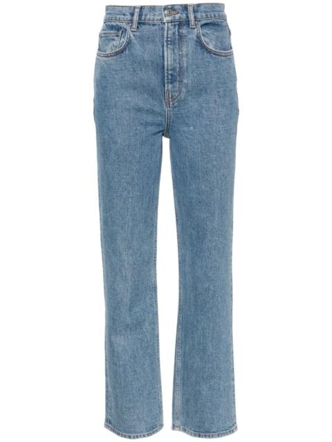 Toto mid-rise straight-leg jeans