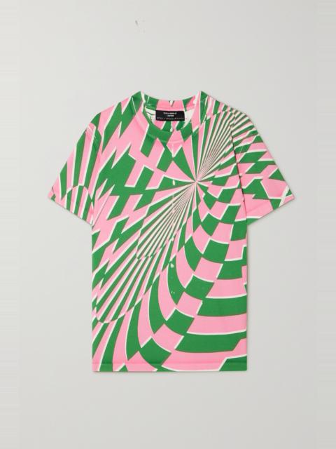 + Ed Curtis printed cotton-jersey T-shirt