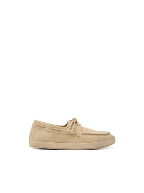 suede boat shoes