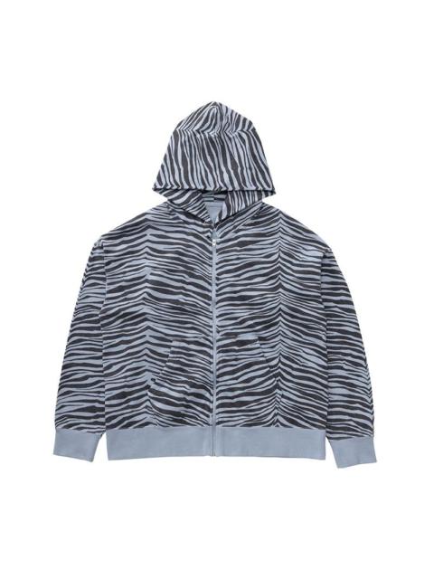 JUMBO SB HOODIE F.Z. QUAGGA LT.BLUE