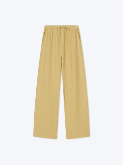 POLYKA - Linen pants - Oat
