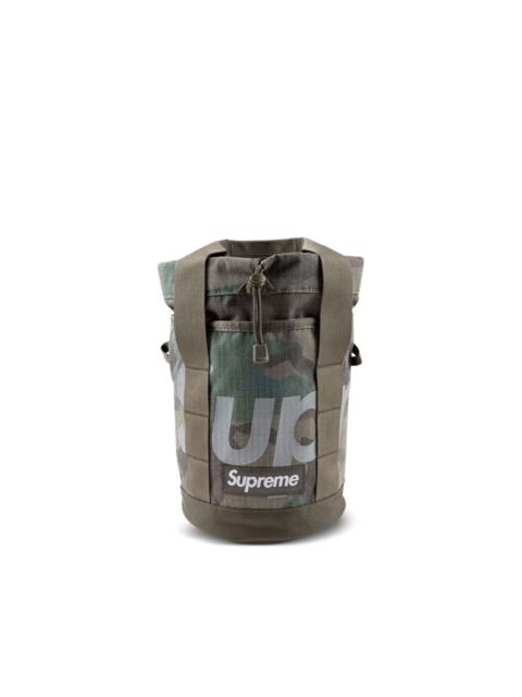 box-logo ripstop cinch bag