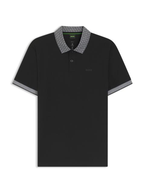 PADDY POLO SHIRT IN STRETCH-COTTON PIQUÉ