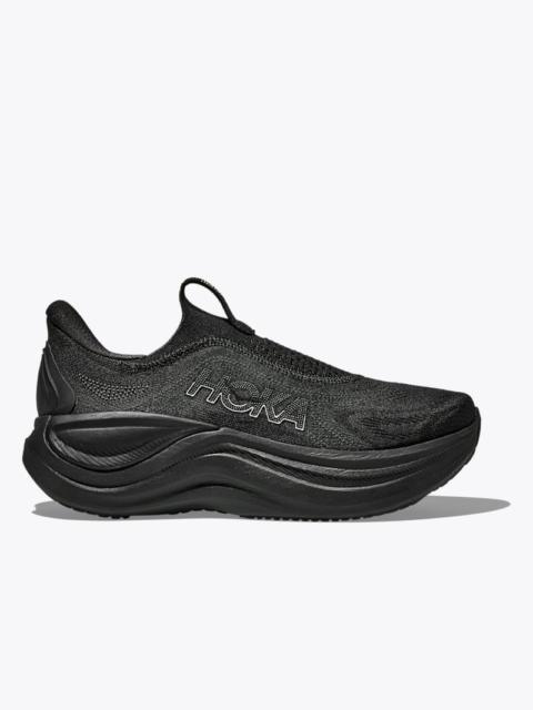 Women's Skyward Laceless Shoes in Black/Black