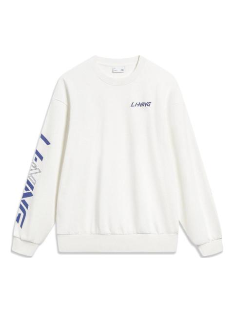 Li-Ning Graphic Sweatshirt 'White' AWDT607-7