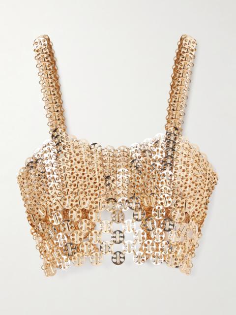 Cropped Chainmail Tank