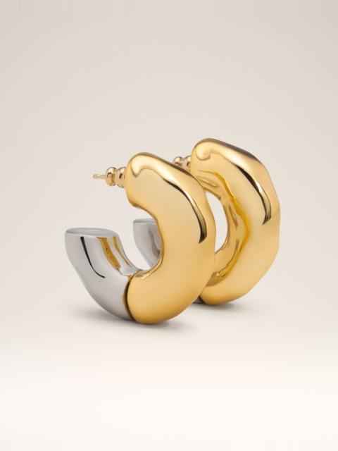 GOLD BRASS DUNE HOOPS