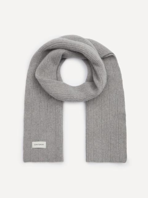 Grey Soane Overton Ribbed Scarf